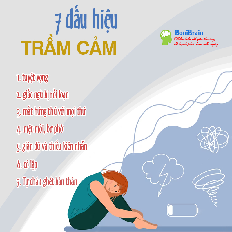 7 dấu hiệu trầm cảm bạn cần biết