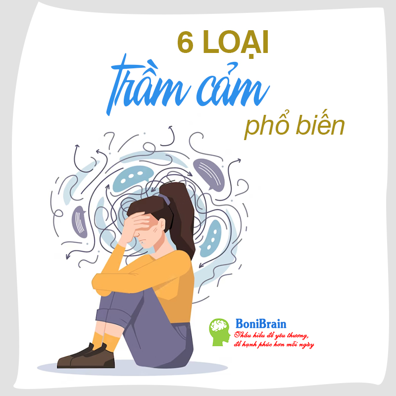 Dấu hiệu nhận biết 6 loại trầm cảm phổ biến