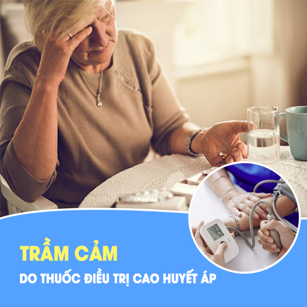 Trầm cảm do thuốc điều trị cao huyết áp phải làm sao?