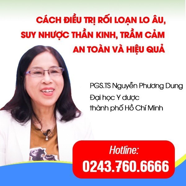 Cách điều trị rối loạn lo âu, suy nhược thần kinh, trầm cảm  an toàn và hiệu quả